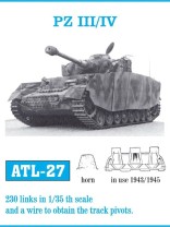 Friulmodel 1:35 ATL-027 Tracks for Pzkmpfw III / IV