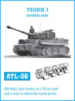 Friulmodel 1:35 ATL-006 Tracks for Tiger I middle-late middle-late