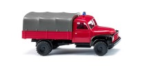 *Wiking H0 1/87 034505 Feuerwehr - Pritschen-Lkw (Hanomag L 28) - NEU