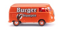 *Wiking H0 1/87 078818 VW T1 (Typ 2) Kastenwagen "Burger Stumpen" - NEU