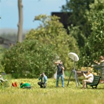 Busch H0 79810 Action Set: 4 Fotografen -NEU