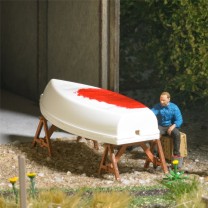 Busch H0 79816 Action Set: Boot streichen -NEU