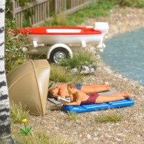 Busch H0 79822 Action Set: Sonnenbrand -NEU