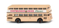 *Wiking 072206 Doppeldeckerbus D2U (Büssing) "Dortmunder Union" Spur H0 1:87