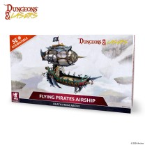 Archon Studio  DNL0083 Dungeons & Lasers DEUSLAIR: FLYING PIRATES AIRSHIP