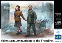 Master Box Ltd. 1:35 35182 Volkssturm. Ammunition to the Frontline