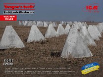 ICM 1:35 35746 'Dragon's teeth', ?nti-tank Obstacles (100% new molds)