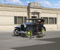 ICM 1:24 24052 Ford A Gangster Car