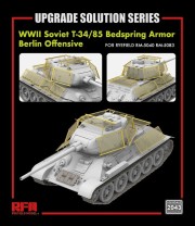 Rye Field Model 1:35 2043 WWII Soviet T-34/85 Bedspring Armor (Berlin Offensive) for 5083