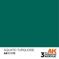 AK Interactive  AK11170 Aquatic Turquoise 17ml