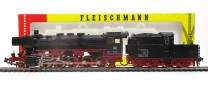 Spur H0 Fleischmann 4175 Dampflok BR 50 058 Kabinent. DB OVP (2902K)