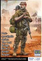 Master Box Ltd. 1:24 24074 Raider Reaper Pst-apocalyptic series. The Last Bridge. Kit No. 2