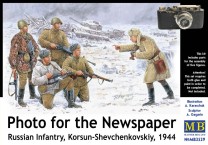 Master Box Ltd. 1:35 3529 Russische Infanterie Korsun 1944 Photo for the Newspaper