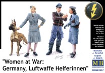 Master Box Ltd. 1:35 3557 Woman at war: Germany, Luftwaffe Helferi