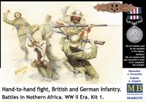 Master Box Ltd. 1:35 3592 Hand-to-Hand fight, Brit. & Germ. infr.
