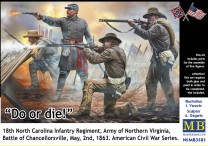 Master Box Ltd. 1:35 3581 Do or die!18th Infantry Regiment of North Carolina.U.S. Civil War Series