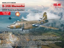 ICM 1:48 48320 B-26B Marauder, WWII American Bomber (100% new molds)