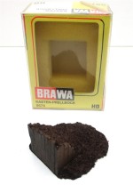 Brawa H0 0674 Kasten-Prellboch, Resinguss - OVP (Z96-3)