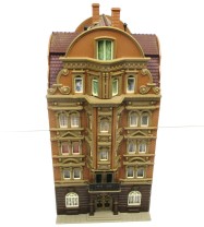 Spur H0 Vollmer Stadthaus (II) Mittelgebäude Fertigmodell