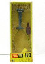 Spur H0 Brawa 5440 Notrufsäule grün - grau OVP (4786k)