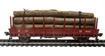 Spur H0 Fleischmann 5226 Rungenwagen  o.OVP  (4791k)