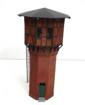 Spur H0 Auhagen Wasserturm Backstein / Fachwerk Fertigmodell 
