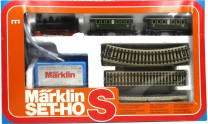 Märklin H0 2920 Startset Dampflokomotive DB mit Personenzug OVP Analog (427k)