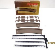 Vollmer N 7829 Bausatz Brückenpackung gebogen 2 Stück - OVP (805L)