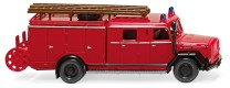 Wiking H0 1/87 086398 Magirus Eckhauber Feuerwehr Löschfahrzeug LF 16 - NEU OVP