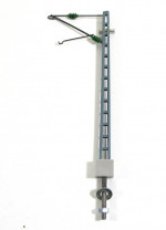 Spur H0 Sommerfeldt Oberleitung Gitter-Mast mit 1 kurzen Ausleger - 1 Stück    (Z120)
