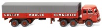 *Wiking H0 1/87 048804 MB LP333 Pritschensattelzug Spedition Gustav Mäuler - OVP NEU