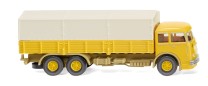 Wiking H0 1/87 047904 Pritschen-Lkw (Büssing 12.000) - senfgelb - OVP NEU