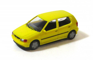 Spur H0 Herpa VW Polo gelb (43/06)