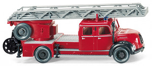 Wiking H0 1/87 086234 LKW Magirus Feuerwehr Drehleiter DL 25h- OVP NEU