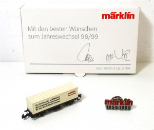 Spur Z Märklin mini-club Sonderwagen Jahreswechsel 1998/99 OVP (Z149-5)
