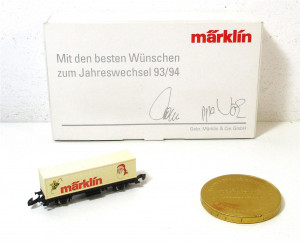Spur Z Märklin mc Sonderwagen Jahreswechsel 93/94 OVP (Z150-5)
