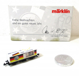 Spur Z Märklin mc Sonderwagen Frohe Weihnachten OVP (Z154-10E)