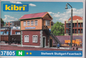 Kibri N 37805 Bausatz Stellwerk Stuttgard Feuerbach - OVP NEU