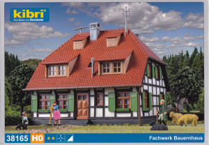 Kibri H0 38165 Bausatz Fachwerkhaus Bauernhaus - OVP NEU