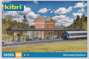 Kibri H0 39569 Bausatz Bahnsteig Kienbach - OVP NEU