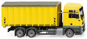 Wiking H0 1/87 067205  Abrollcontainer (MAN TGX EURO 6c/Meiller) - NEU OVP