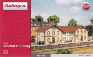Auhagen H0 11413 Bausatz Bahnhof Grünberg - OVP NEU