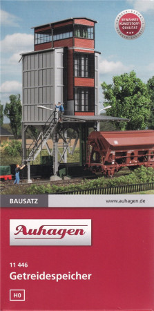 Auhagen H0 11446 Bausatz Großer Getreidespeicher - OVP NEU