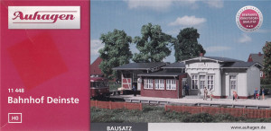 Auhagen H0 11448 Bausatz Bahnhof Deinste - OVP NEU