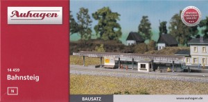 Auhagen N 14459 Bausatz Bahnsteig überdacht - OVP NEU