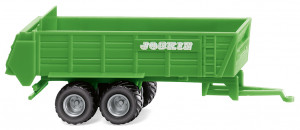 Wiking N 1/160 N 095503 Traktor Anhänger Joskin Universalstreuer - gelbgrün - NEU OVP