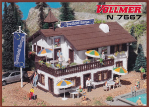 Vollmer N 7667 Bausatz Sporthotel Europa - OVP NEU