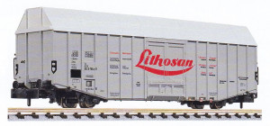 Liliput N L265809 Güterwagen, Hbks, DB, "Lithosan", Ep.IV (kurz) -OVP NEU