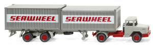 Wiking H0 1/87 052402 Magirus Deutz Containersattelzug Seawheel - OVP NEU