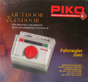 Piko G 35002 Fahrregler elektronisch Analog OVP - NEU - (3702E)